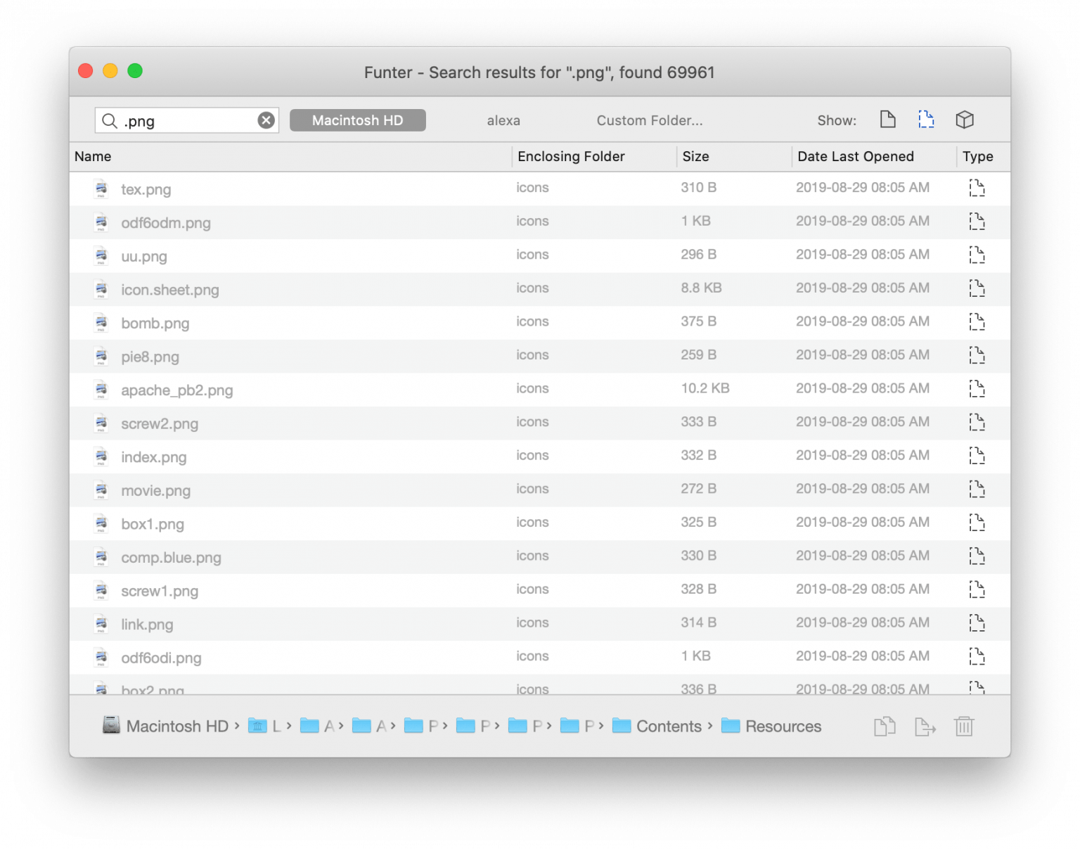 app to find large files on mac